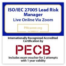 ISO/IEC 27005 Lead Risk Manager – Live Online – English – 2 Exam Attempts Included - Fast Track Training