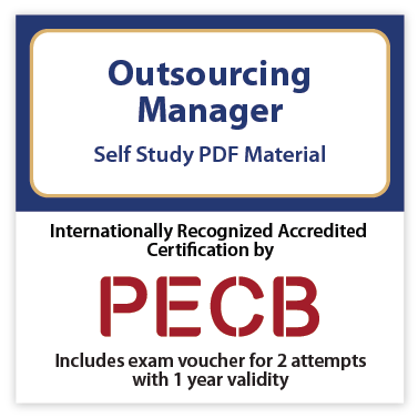 Outsourcing Manager - Self study – English – 2 Exam Attempts Included - Fast Track Training 1 Outsourcing Manager