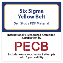 Six Sigma Yellow Belt – Self study – English