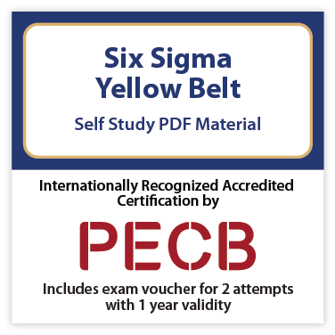 Six Sigma Yellow Belt – Self study – English – 2 Exam Attempts Included - Fast Track Training 1 Six Sigma Yellow Belt – Self study – English