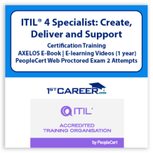 ITIL®4 Specialist (CDS) Create Deliver and Support eLearning