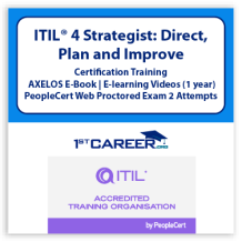 ITIL®4 Strategist: Direct Plan and Improve eLearning