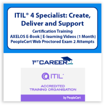 ITIL®4 Specialist: Create Deliver and Support