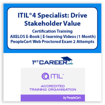 ITIL® 4 Specialist: Drive Stakeholder Value