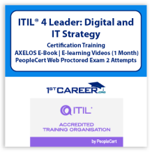 ITIL® 4 Leader: Digital and IT Strategy