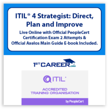 ITIL®4 Strategist: Direct, Plan and Improve (DPI) Live Online