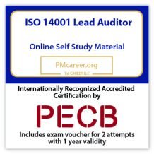 ISO 14001 Lead Auditor – Self study – English – 2 Exam Attempts Included - Fast Track Training