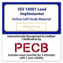 ISO 14001 Lead Implementer – Self study – English – 2 Exam Attempts Included - Fast Track Training