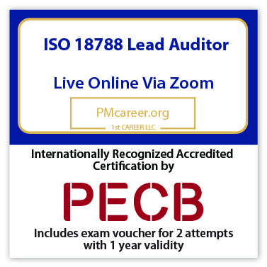 ISO 18788 Lead Auditor – Live Online – English – 2 Exam Attempts Included - Fast Track Training 1 ISO 18788 Lead Auditor – Live Online – English – 2 Exam Attempts Included - Fast Track Training