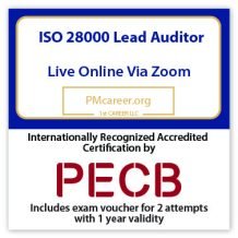 ISO 28000 Lead Auditor -  Live Online – English – 2 Exam Attempts Included - Fast Track Training