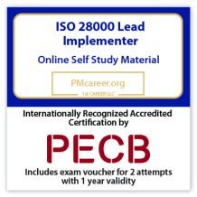 ISO 28000 Lead Implementer – Self study – English – 2 Exam Attempts Included - Fast Track Training