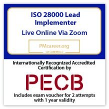 ISO 28000 Lead Implementer – Live Online – English – 2 Exam Attempts Included - Fast Track Training