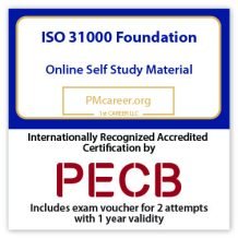 ISO 31000 Foundation – Self Study (Online Courseware) – English – 2 PECB Exam Attempts Included - Fast Track Training