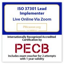 ISO 37301 Lead Implementer – Live Online – English – 2 Exam Attempts Included - Fast Track Training