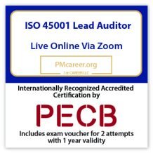 ISO 45001 Lead Auditor – Live Online – English – 2 Exam Attempts Included - Fast Track Training