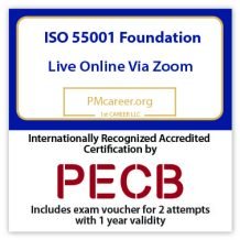 ISO 55001 Foundation - Live Online – English – 2 Exam Attempts Included - Fast Track Training