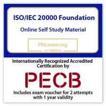 ISO/IEC 20000 Foundation - Self study – English – 2 Exam Attempts Included - Fast Track Training