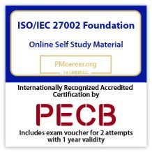 ISO/IEC 27002 Foundation – Self study – English – 2 Exam Attempts Included - Fast Track Training