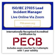 ISO/IEC 27035 Lead Incident Manager – Live Online – English – 2 Exam Attempts Included - Fast Track Training