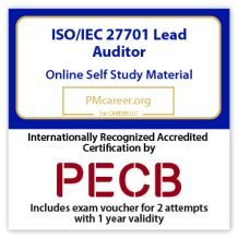 ISO/IEC 27701 Lead Auditor – Self study – English – 2 Exam Attempts Included - Fast Track Training