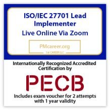 ISO/IEC 27701 Lead Implementer – Live Online – English – 2 Exam Attempts Included - Fast Track Training