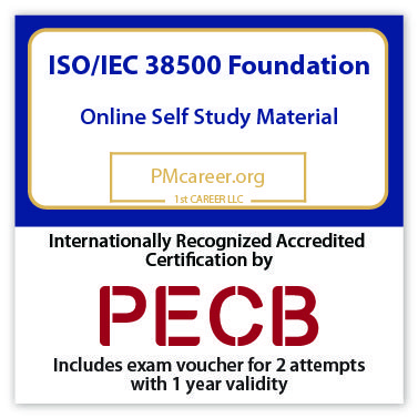 ISO/IEC 38500 Foundation – Self study – English – 2 Exam Attempts Included - Fast Track Training 1 ISO/IEC 38500 Foundation – Self study – English – 2 Exam Attempts Included - Fast Track Training