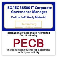 ISO/IEC 38500 IT Corporate Governance Manager – Self study – English – 2 Exam Attempts Included - Fast Track Training