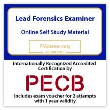 Lead Forensics Examiner – Self study – English – 2 Exam Attempts Included - Fast Track Training
