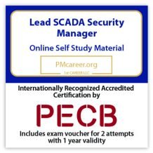 Lead SCADA Security Manager – Self study – English – 2 Exam Attempts Included - Fast Track Training