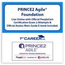 PRINCE2 Agile® Foundation Live Online – Certified by PeopleCert, includes 2 Exam Attempts & Official Axelos eBook. Course code:1st-PRINCE2AFND-L-2 - Fast Track Training