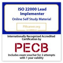 PECB ISO 22000 Lead Implementer Self Study in English - Fast Track Training