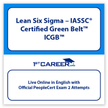 Lean Six Sigma – IASSC® Certified Green Belt™ ICGB™ Live Online in English. - Fast Track Training