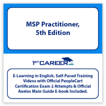 MSP Practitioner, 5th Edition E-Learning and Official PeopleCert