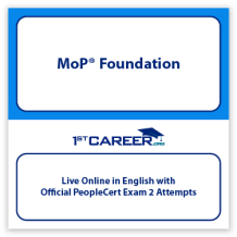 MoP® Foundation Live Online in English with Official PeopleCert