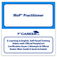 MoP® Practitioner E-learning Self-Paced Training Videos and Official PeopleCert