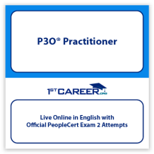 P3O® Practitioner Live Online in English and Official PeopleCert