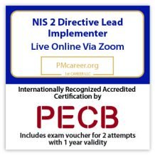 NIS 2 Directive Lead Implementer Live Online in English - Fast Track Training