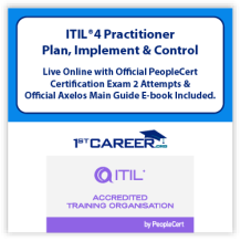 ITIL® 4 Specialist: Plan, Implement and Control Live Online