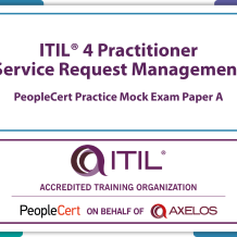 ITIL4 Practitioner Service Request Management PeopleCert Practice Mock Exam Paper A.