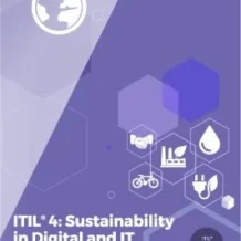 ITIL® 4: Sustainability in Digital and IT| paperback | Book - Fast Track Training