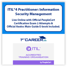 ITIL 4 Practitioner: Information Security Management Live Online