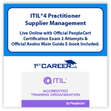ITIL®4 Practitioner: Supplier Management Live Online