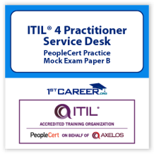 ITIL4 Practitioner: Service Desk PeopleCert Practice Mock Exam Paper B