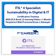 ITIL® 4 Specialist: Sustainability in Digital & IT