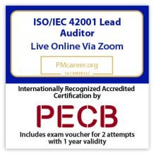 ISO/IEC 42001 Lead Auditor Live Online – English – 2 Exam Attempts Included - Fast Track Training