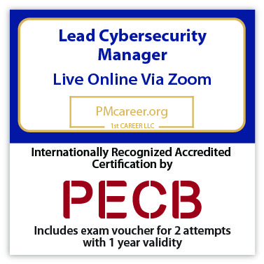 ISO/IEC Lead Cybersecurity Manager - Live Online - English - 2 Exam Attempts Included - Fast Track Training 1 ISO/IEC Lead Cybersecurity Manager - Live Online - English - 2 Exam Attempts Included - Fast Track Training