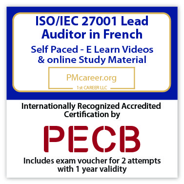 Sale Is Live! PECB ISO/IEC 27001 Lead Auditor (eLearning)-French-2 Attempts -- _Copy - Fast Track Training 1 Sale Is Live! PECB ISO/IEC 27001 Lead Auditor (eLearning)-French-2 Attempts -- _Copy - Fast Track Training