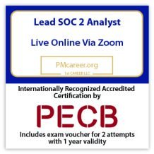 Lead SOC 2 Analyst – Live Online – English – 2 Exam Attempts Included - Fast Track Training