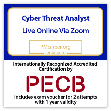 Cyber Threat Analyst – Live Online – English – 2 Exam Attempts Included - Fast Track Training 1 Cyber Threat Analyst – Live Online – English – 2 Exam Attempts Included - Fast Track Training