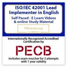 ISO/IEC 42001 Lead Implementer – (eLearning) – English – 2 Exam Attempts Included - Fast Track Training